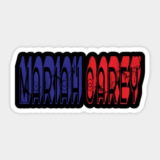 American singer Sticker